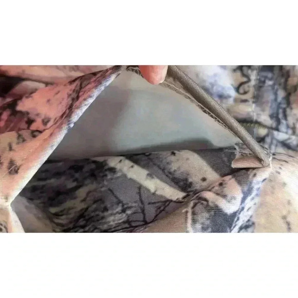 Realtree Edge Hoodie Mens Small Full Zip Camouflage Front Pockets Fleece - Picture 8 of 9